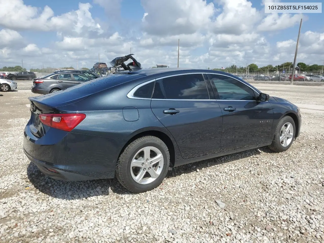 2020 Chevrolet Malibu Ls VIN: 1G1ZB5ST5LF154025 Lot: 55271455