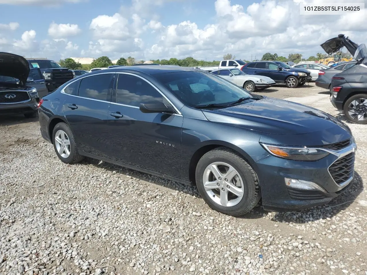 2020 Chevrolet Malibu Ls VIN: 1G1ZB5ST5LF154025 Lot: 55271455
