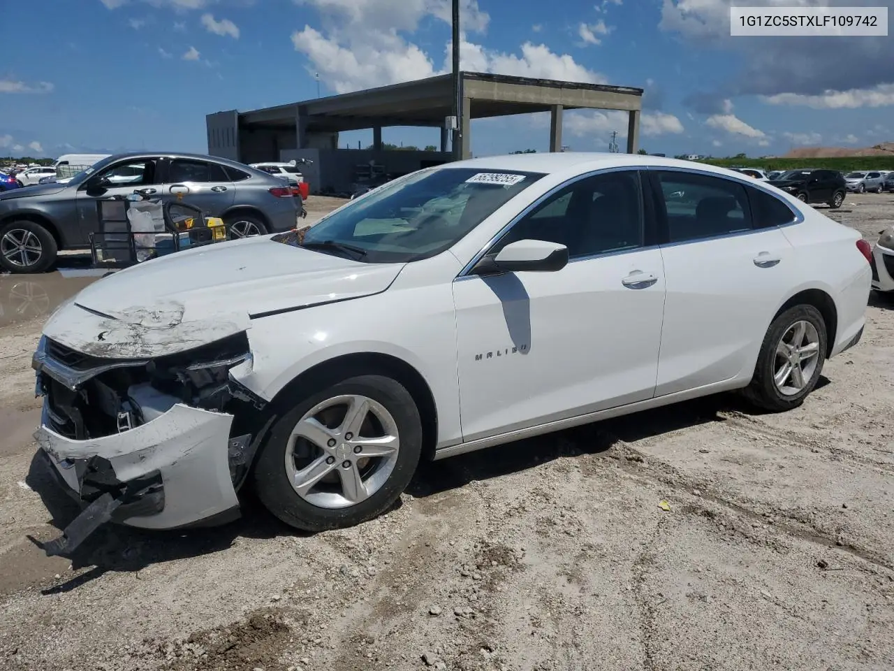 2020 Chevrolet Malibu Ls VIN: 1G1ZC5STXLF109742 Lot: 56299255