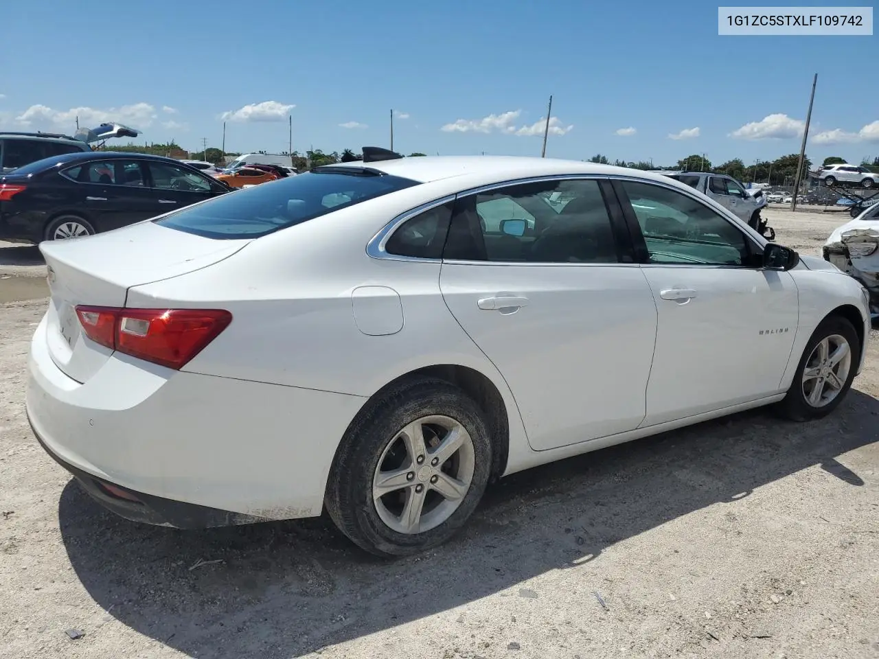 2020 Chevrolet Malibu Ls VIN: 1G1ZC5STXLF109742 Lot: 56299255