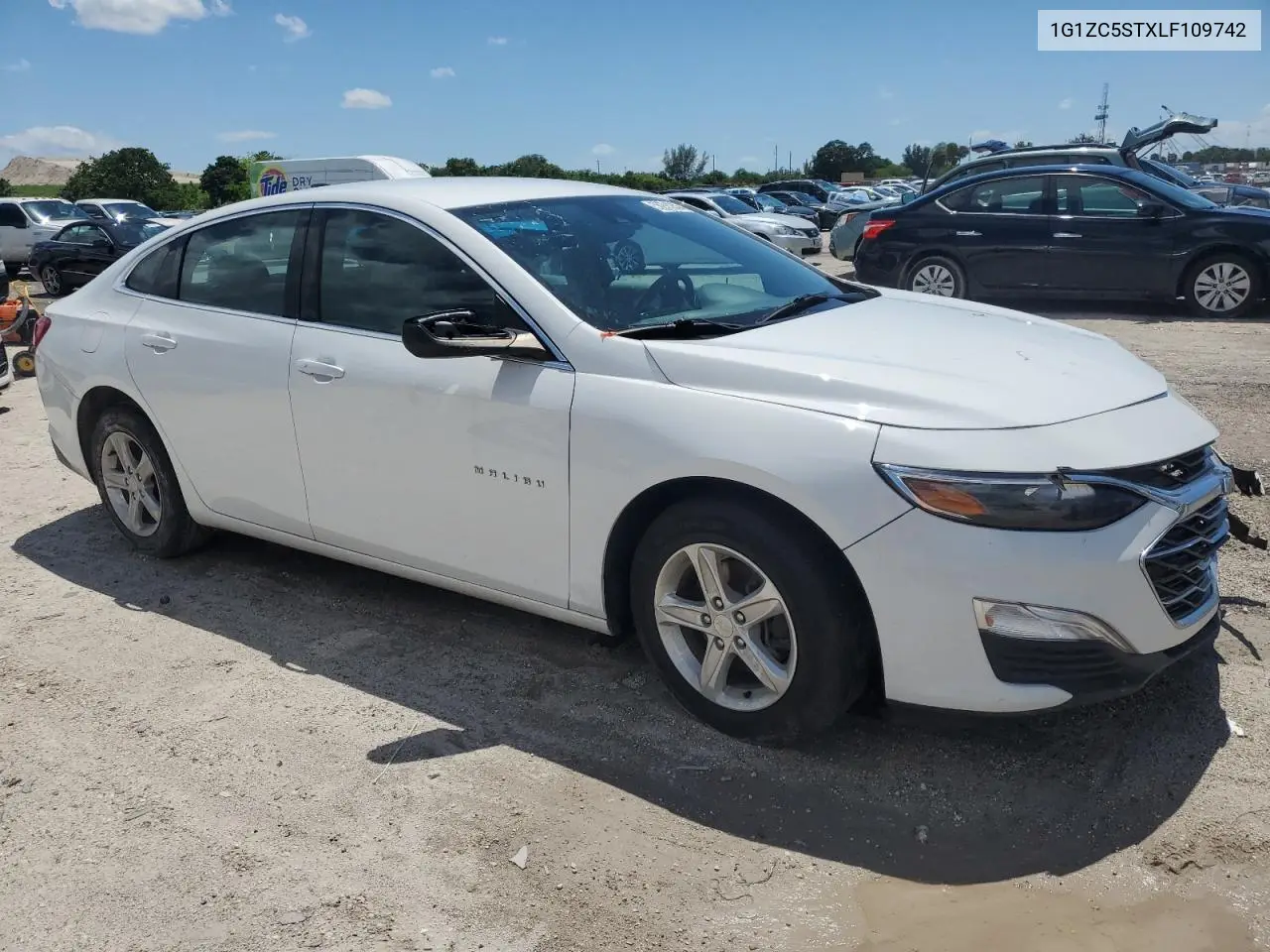 2020 Chevrolet Malibu Ls VIN: 1G1ZC5STXLF109742 Lot: 56299255