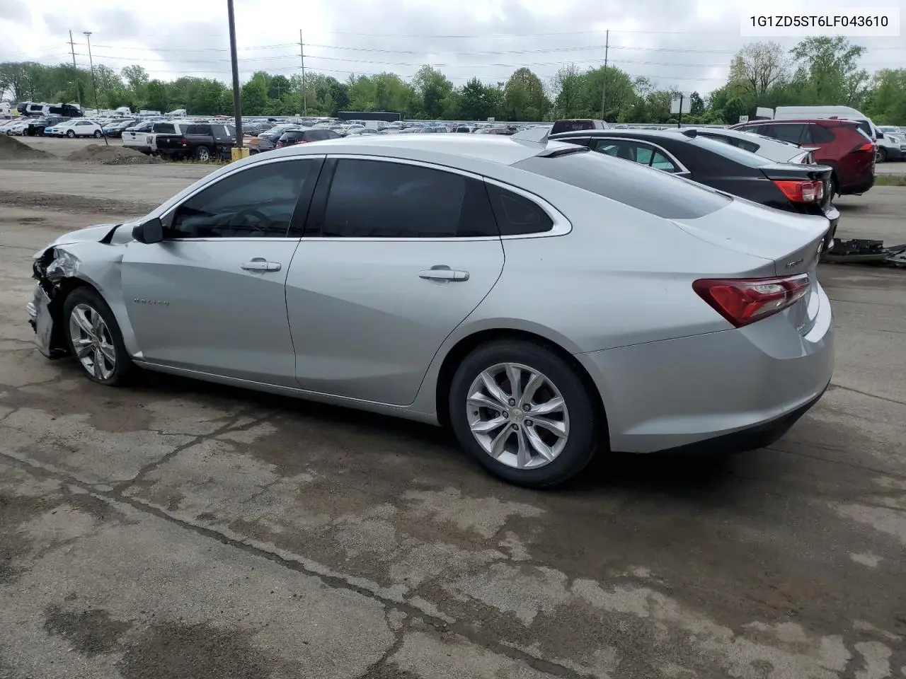 2020 Chevrolet Malibu Lt VIN: 1G1ZD5ST6LF043610 Lot: 56363965