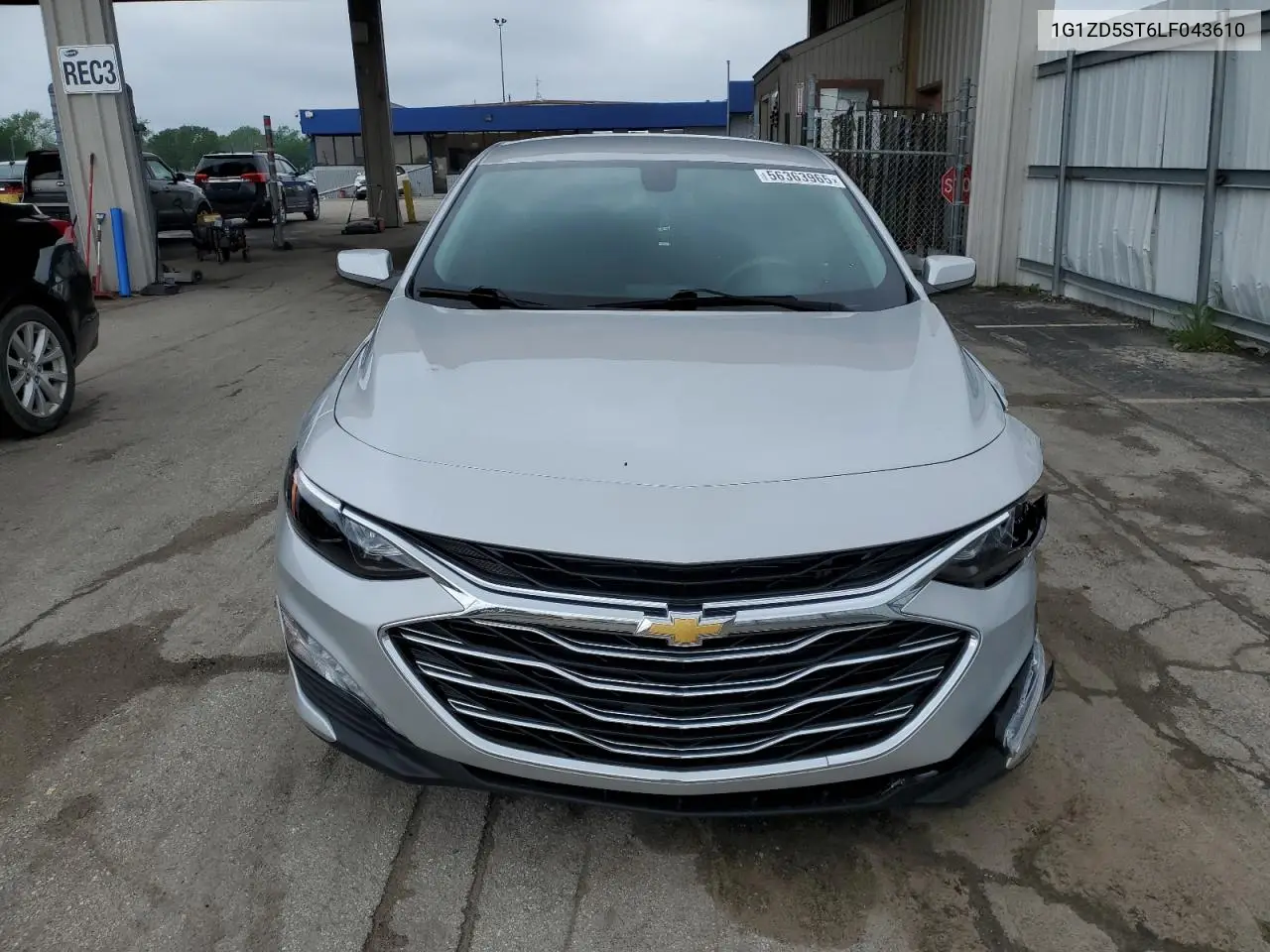 2020 Chevrolet Malibu Lt VIN: 1G1ZD5ST6LF043610 Lot: 56363965