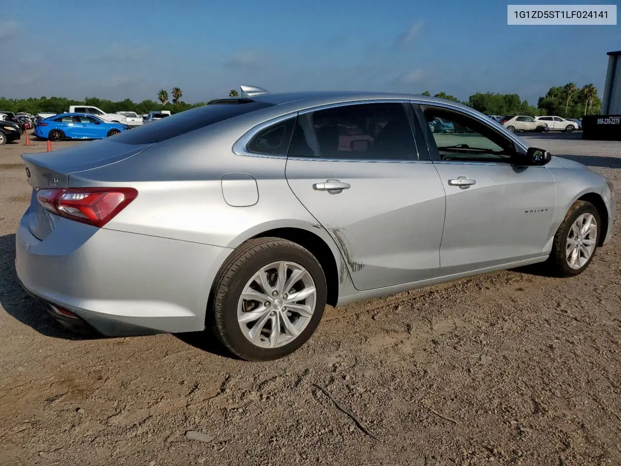2020 Chevrolet Malibu Lt VIN: 1G1ZD5ST1LF024141 Lot: 56742475