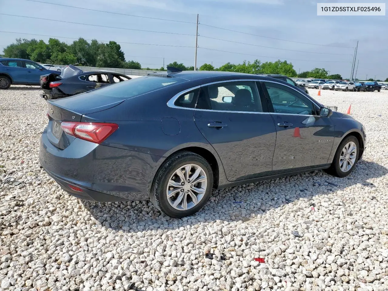 2020 Chevrolet Malibu Lt VIN: 1G1ZD5STXLF025496 Lot: 56894065