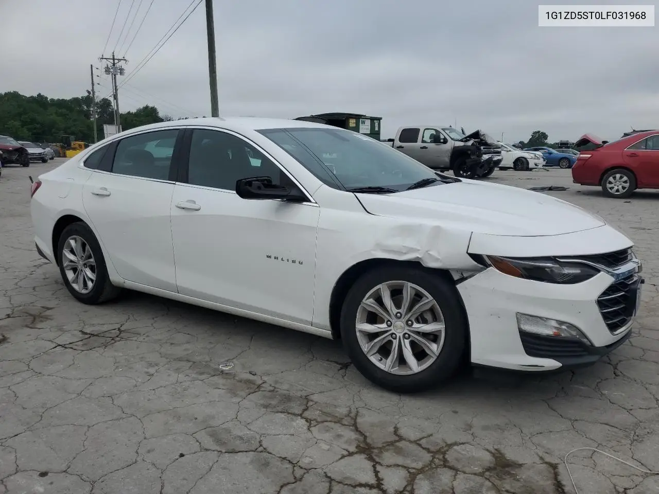 2020 Chevrolet Malibu Lt VIN: 1G1ZD5ST0LF031968 Lot: 57118395