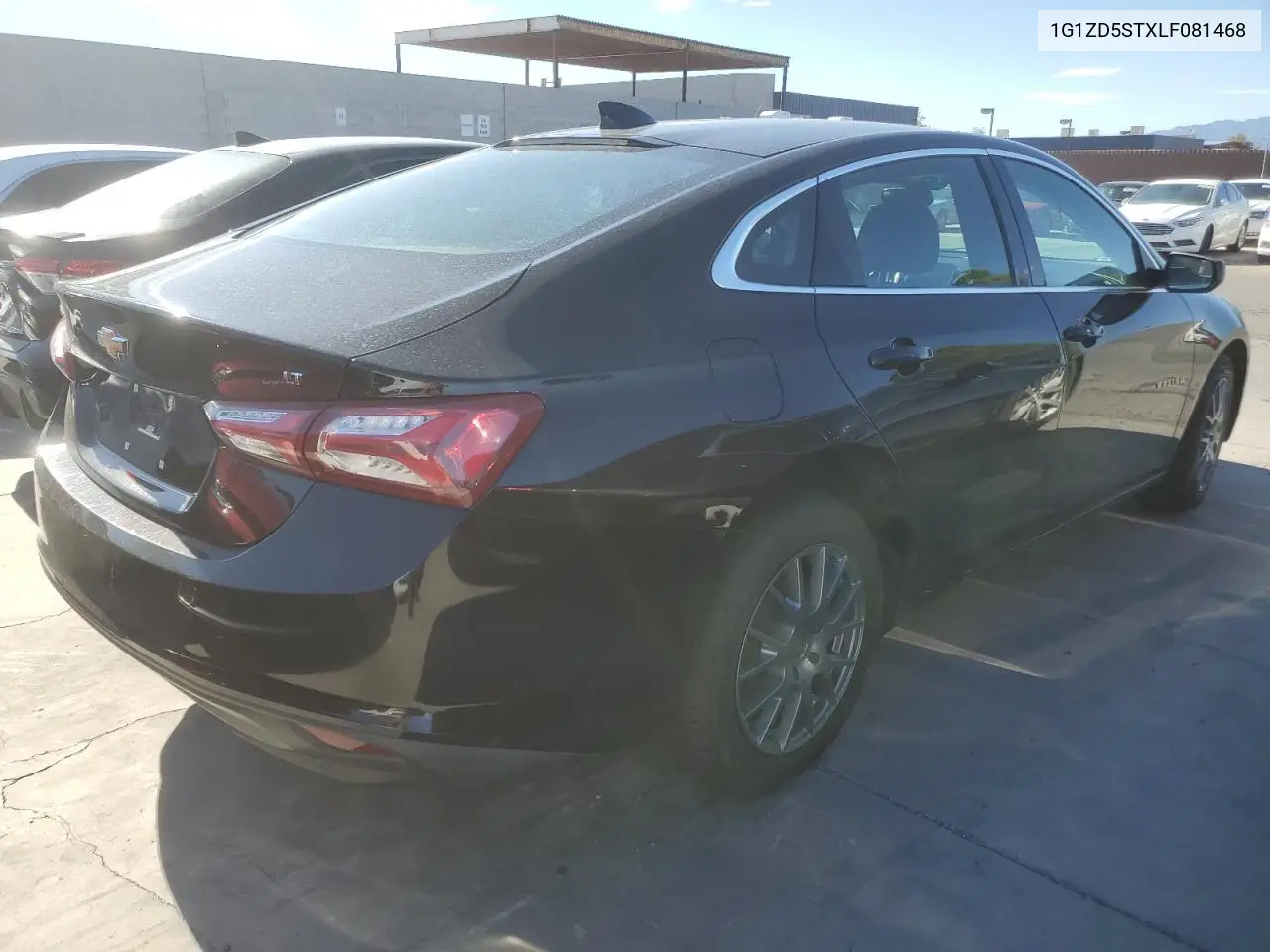 2020 Chevrolet Malibu Lt VIN: 1G1ZD5STXLF081468 Lot: 61654535