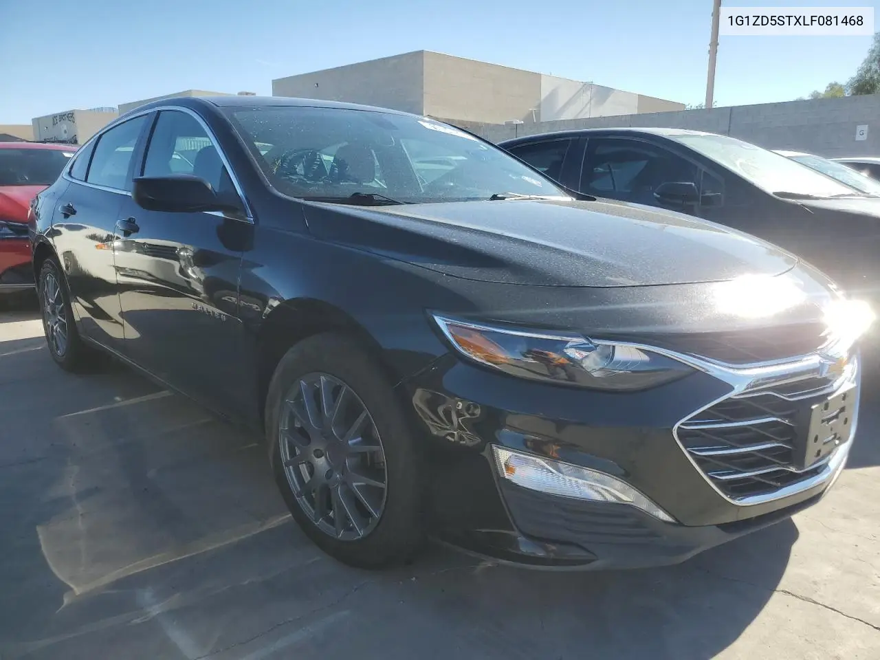 2020 Chevrolet Malibu Lt VIN: 1G1ZD5STXLF081468 Lot: 61654535