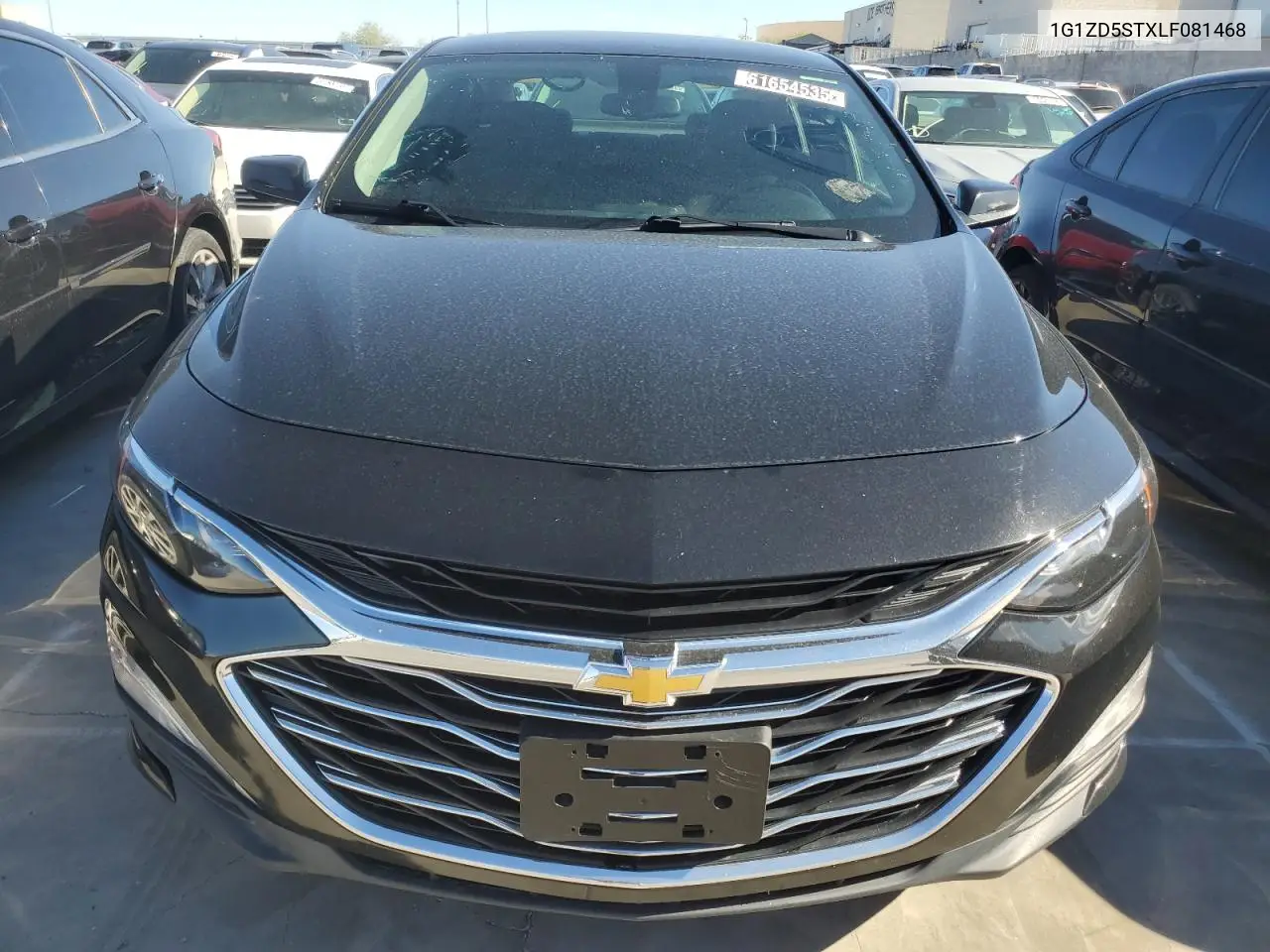 2020 Chevrolet Malibu Lt VIN: 1G1ZD5STXLF081468 Lot: 61654535