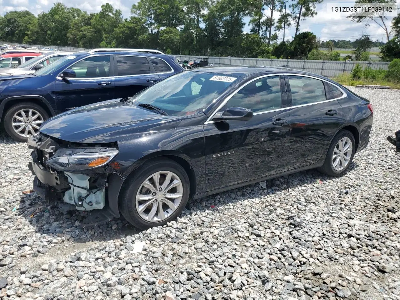 2020 Chevrolet Malibu Lt VIN: 1G1ZD5ST1LF039142 Lot: 61982225