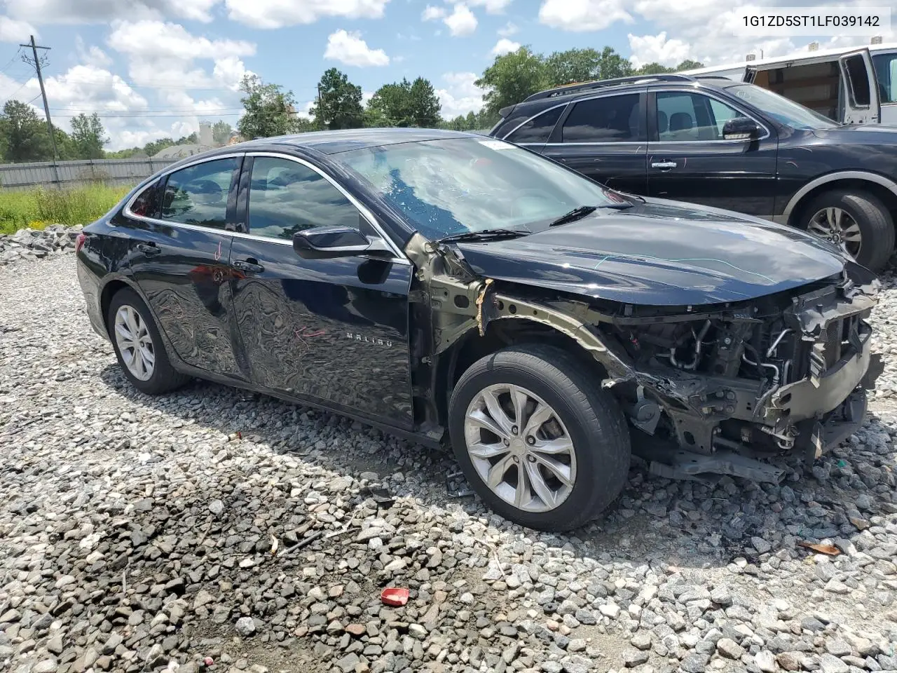 2020 Chevrolet Malibu Lt VIN: 1G1ZD5ST1LF039142 Lot: 61982225
