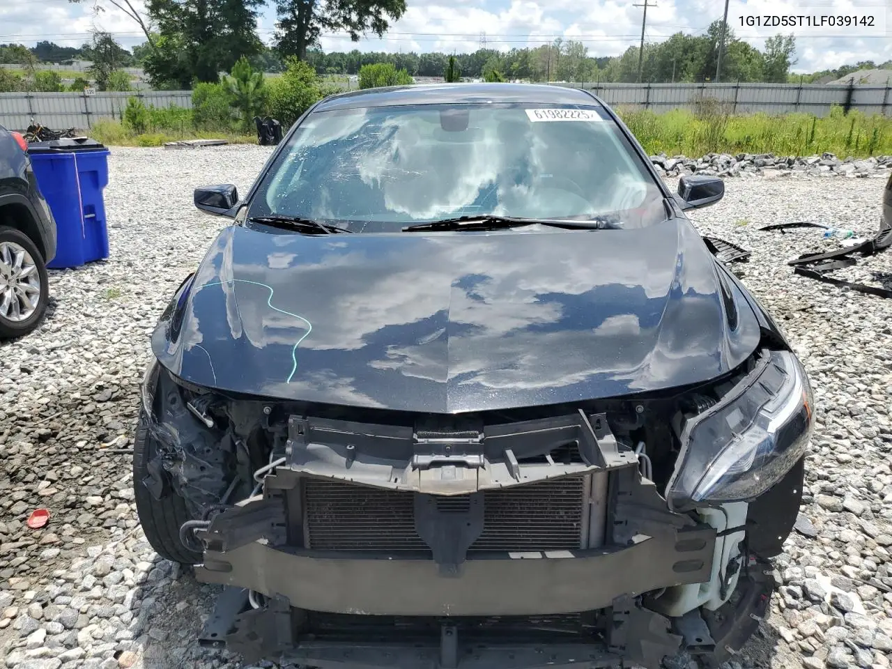2020 Chevrolet Malibu Lt VIN: 1G1ZD5ST1LF039142 Lot: 61982225