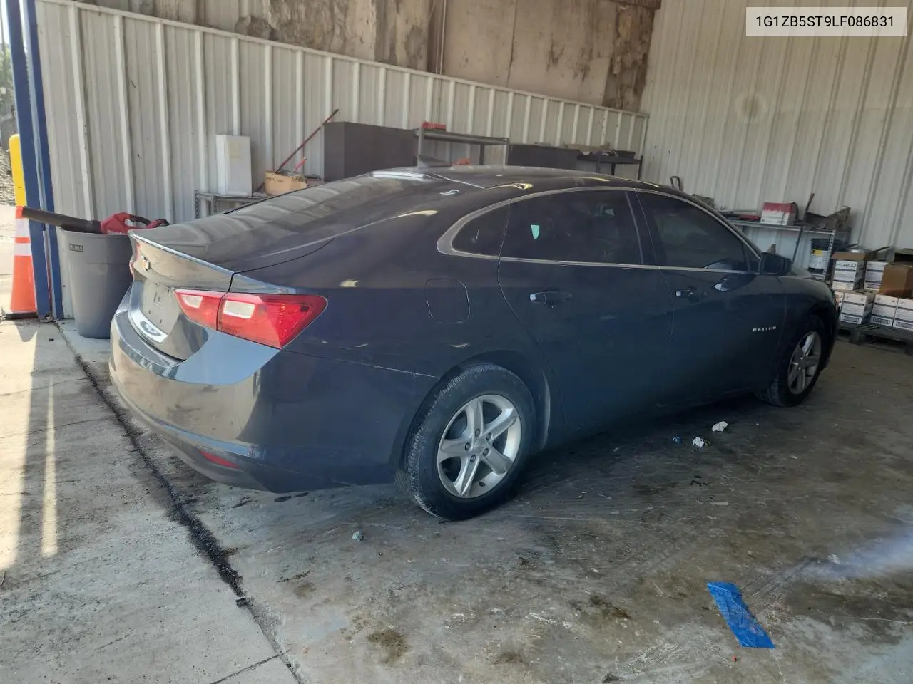 2020 Chevrolet Malibu Ls VIN: 1G1ZB5ST9LF086831 Lot: 62353635