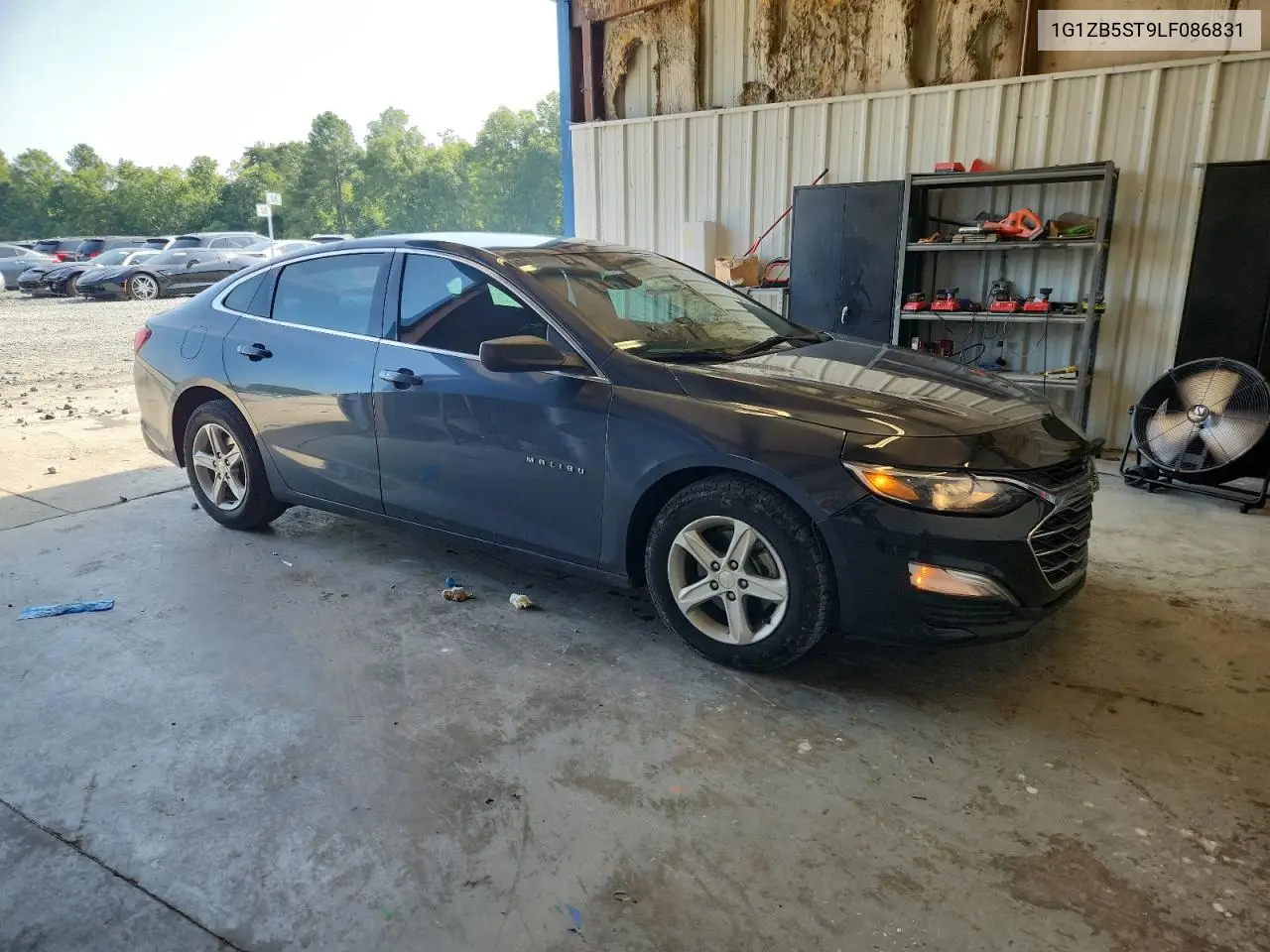 2020 Chevrolet Malibu Ls VIN: 1G1ZB5ST9LF086831 Lot: 62353635