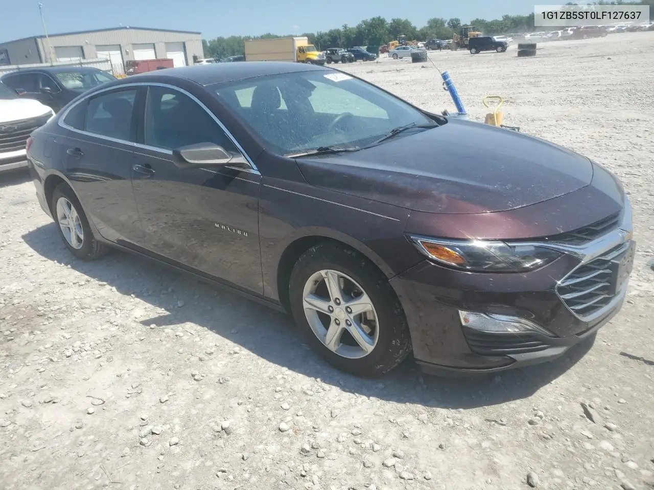 2020 Chevrolet Malibu Ls VIN: 1G1ZB5ST0LF127637 Lot: 62480085