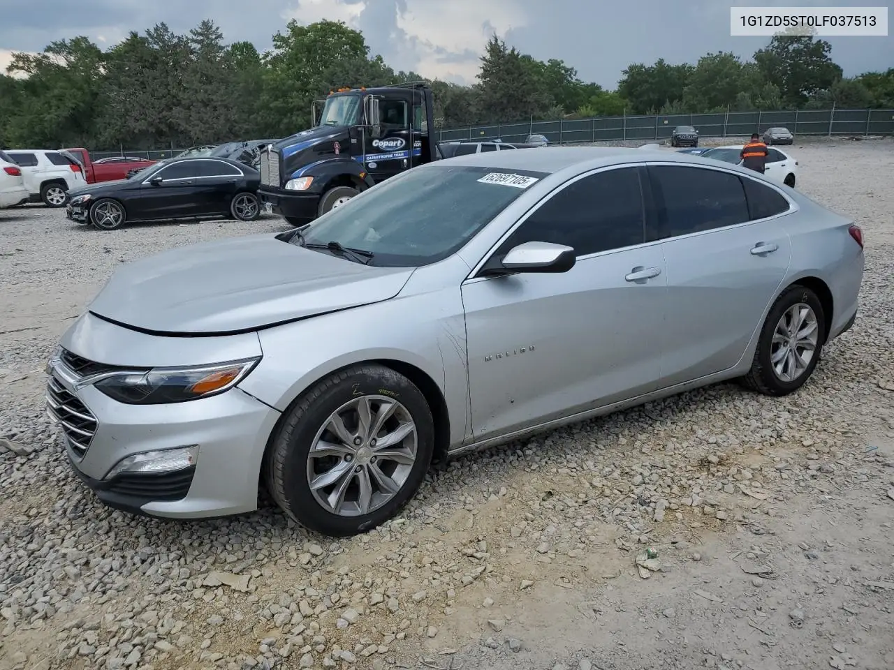 2020 Chevrolet Malibu Lt VIN: 1G1ZD5ST0LF037513 Lot: 62697105