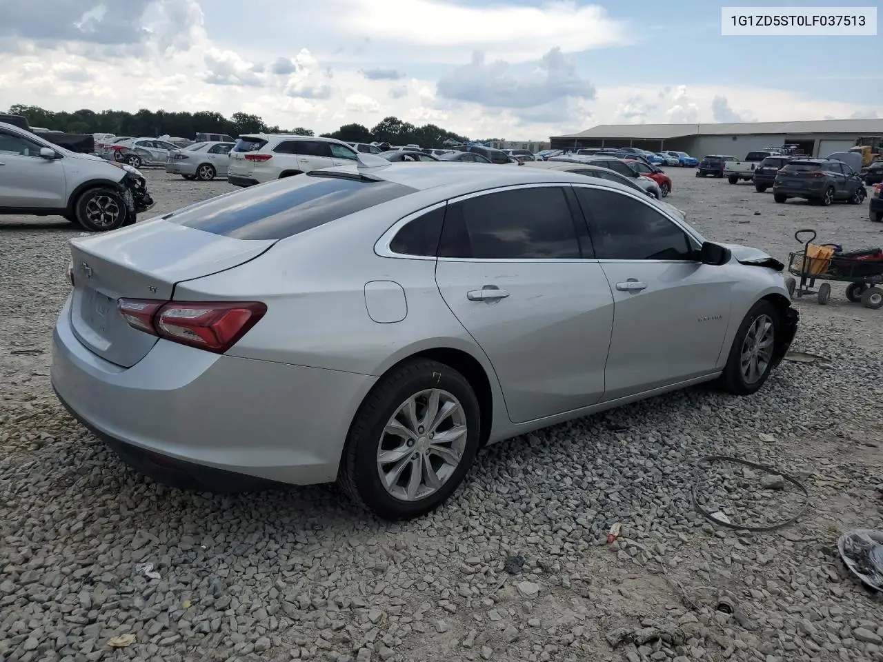2020 Chevrolet Malibu Lt VIN: 1G1ZD5ST0LF037513 Lot: 62697105