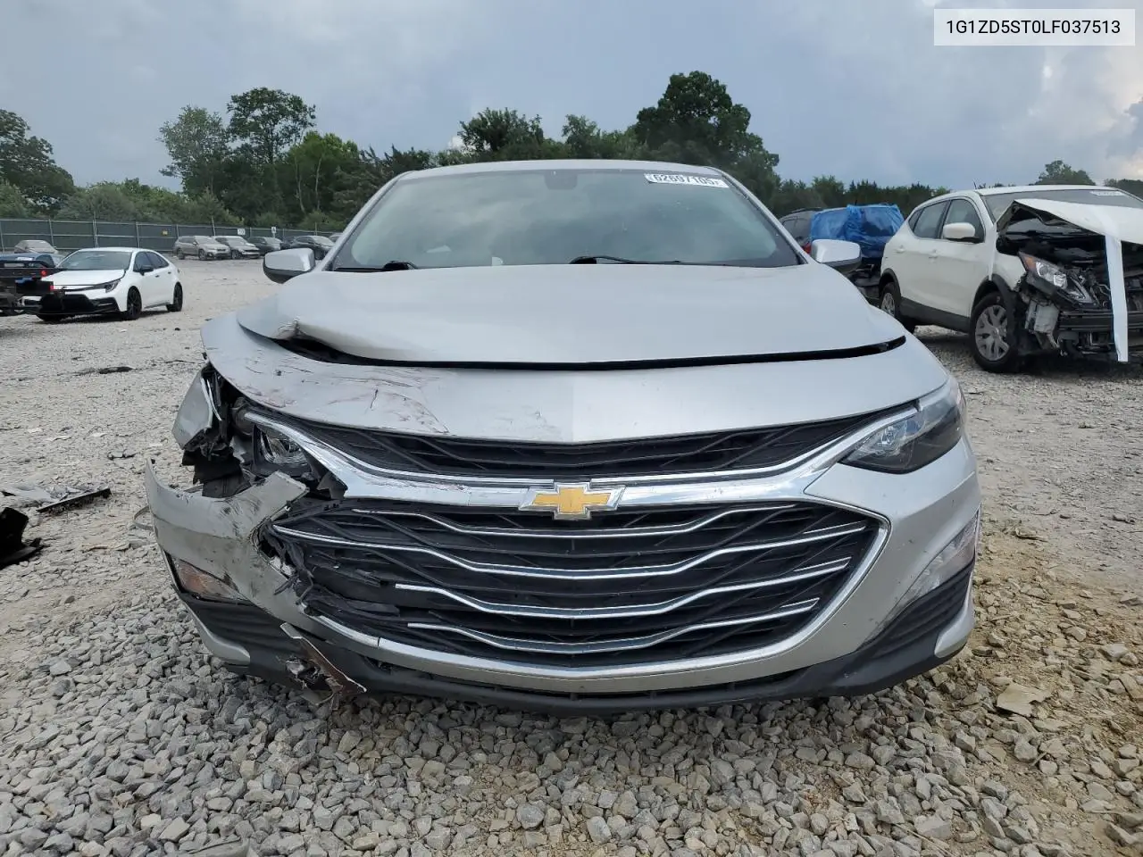 2020 Chevrolet Malibu Lt VIN: 1G1ZD5ST0LF037513 Lot: 62697105