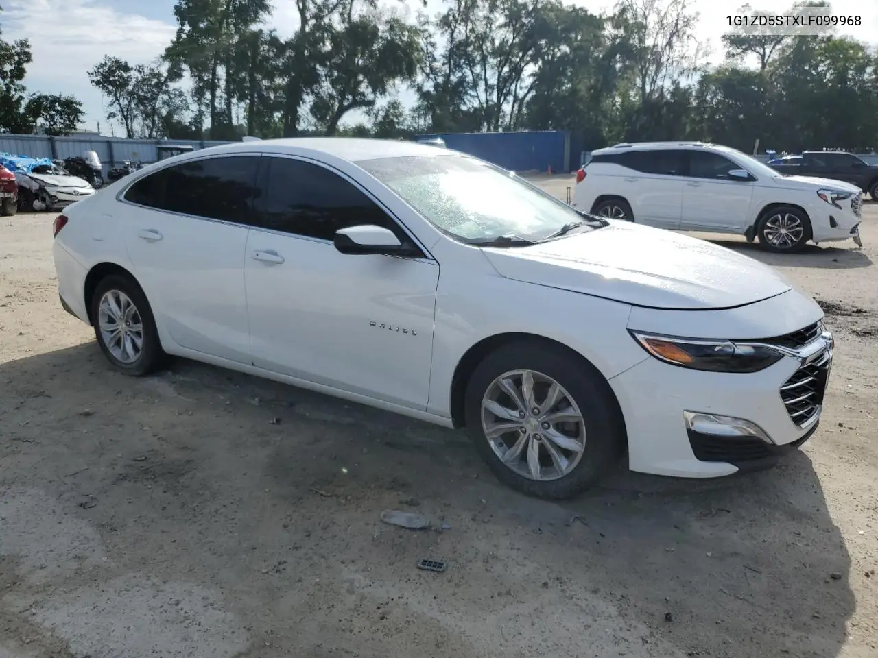2020 Chevrolet Malibu Lt VIN: 1G1ZD5STXLF099968 Lot: 62727975