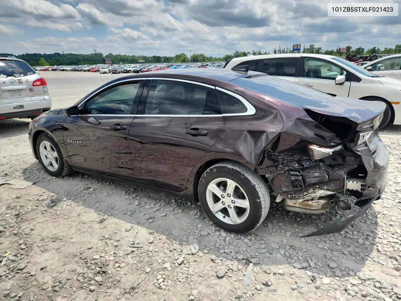 2020 Chevrolet Malibu Ls VIN: 1G1ZB5STXLF021423 Lot: 62813405
