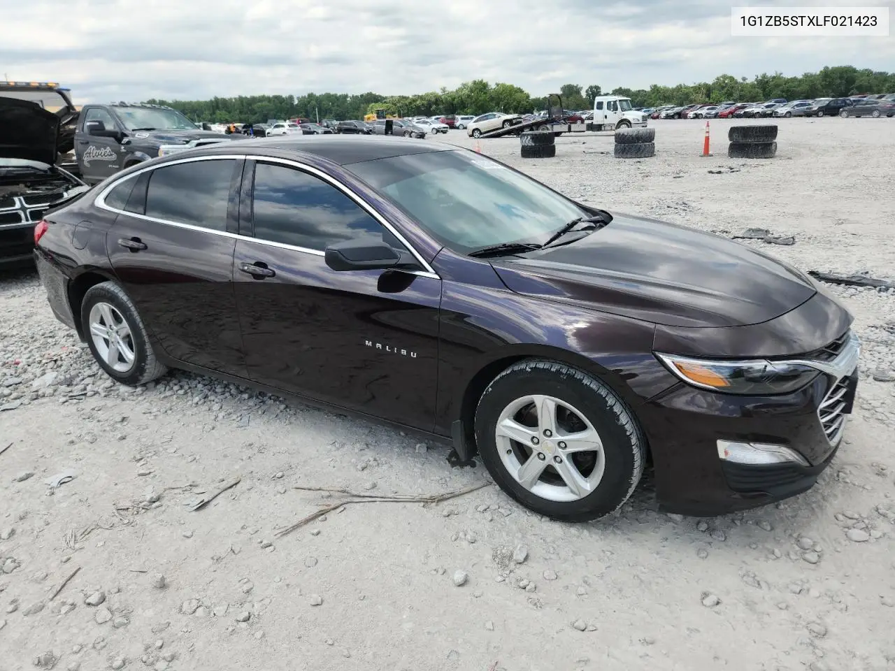 2020 Chevrolet Malibu Ls VIN: 1G1ZB5STXLF021423 Lot: 62813405
