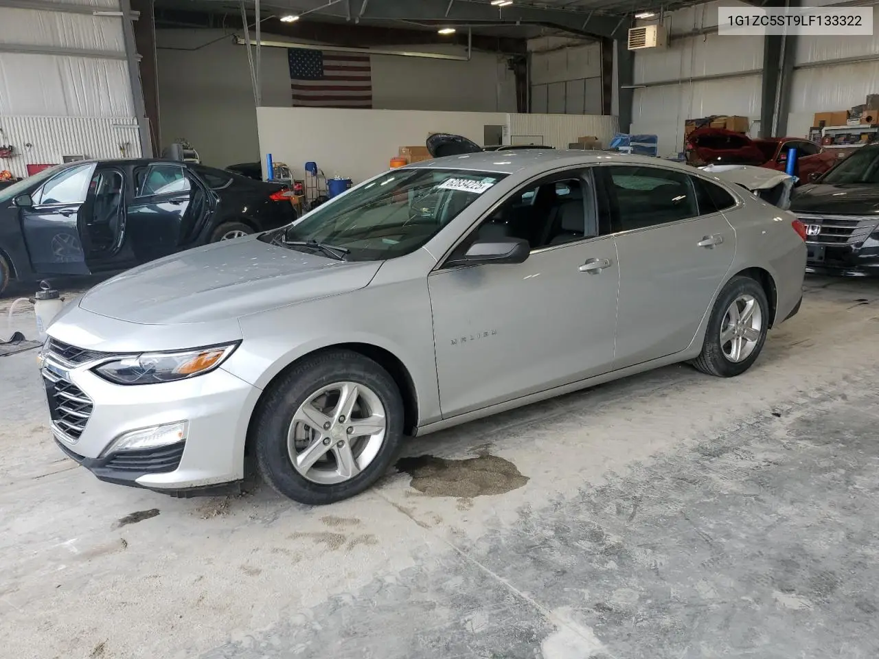 2020 Chevrolet Malibu Ls VIN: 1G1ZC5ST9LF133322 Lot: 62834225