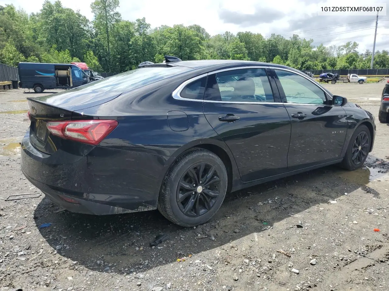 2021 Chevrolet Malibu Lt VIN: 1G1ZD5STXMF068107 Lot: 56838285