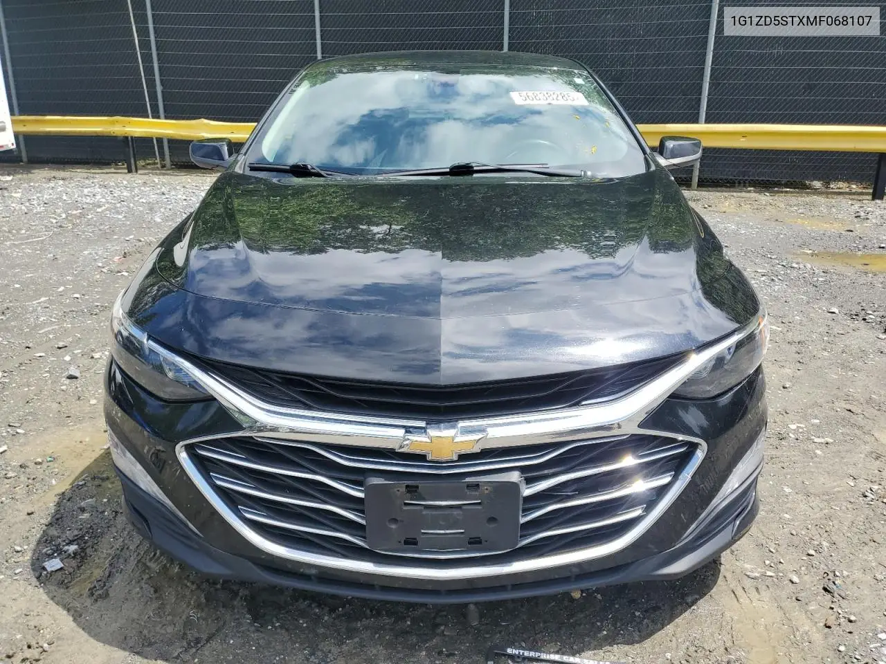2021 Chevrolet Malibu Lt VIN: 1G1ZD5STXMF068107 Lot: 56838285