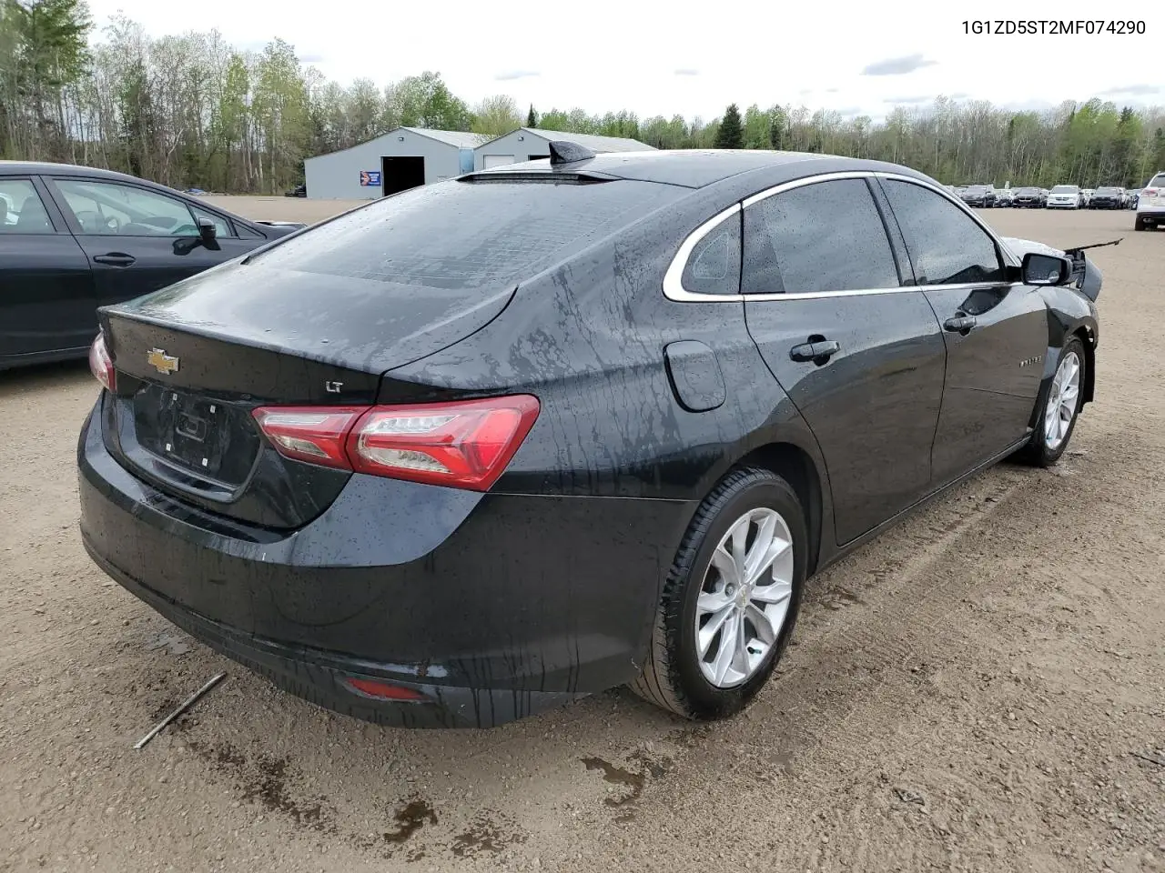 2021 Chevrolet Malibu Lt VIN: 1G1ZD5ST2MF074290 Lot: 56916635
