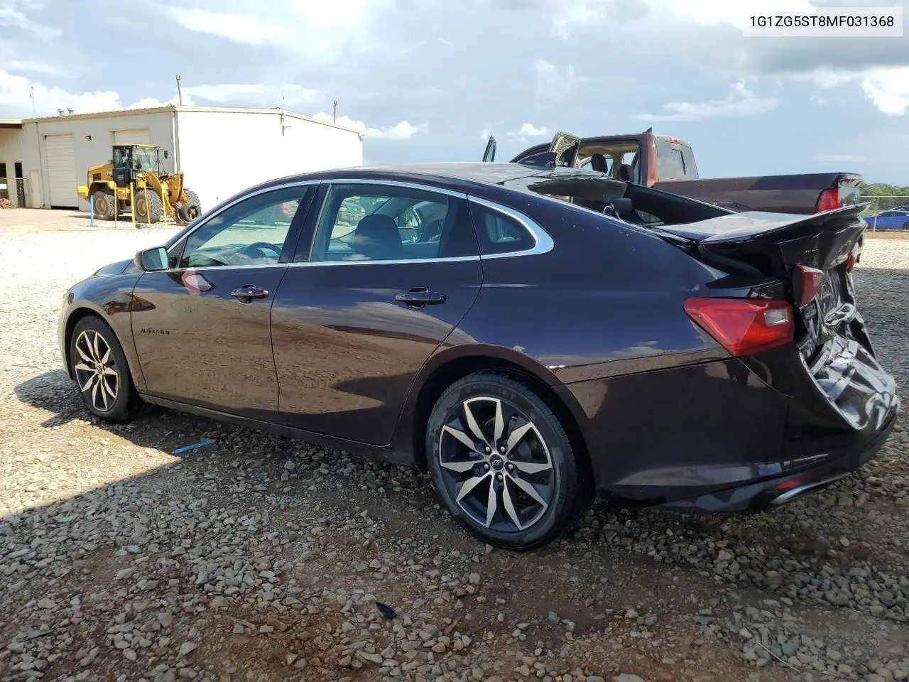 2021 Chevrolet Malibu Rs VIN: 1G1ZG5ST8MF031368 Lot: 62545275