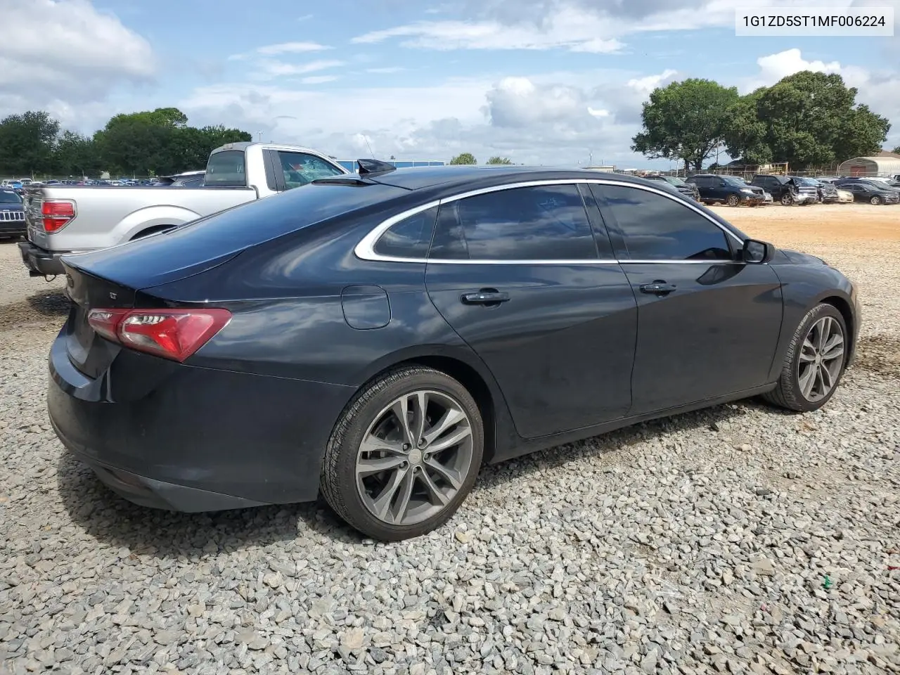 2021 Chevrolet Malibu Lt VIN: 1G1ZD5ST1MF006224 Lot: 62863455