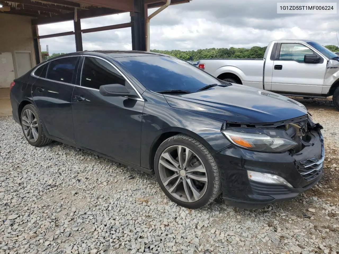 2021 Chevrolet Malibu Lt VIN: 1G1ZD5ST1MF006224 Lot: 62863455