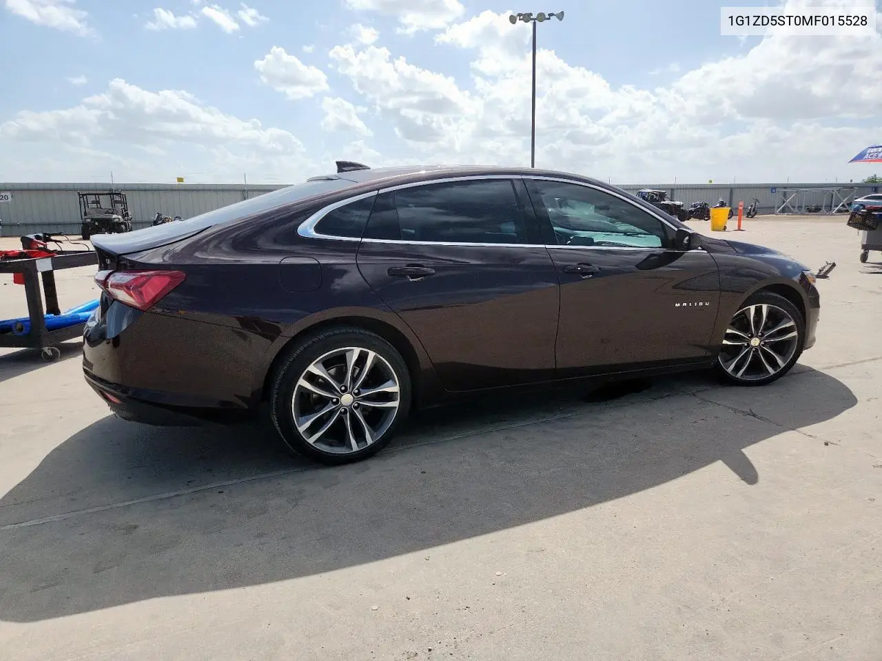 2021 Chevrolet Malibu Lt VIN: 1G1ZD5ST0MF015528 Lot: 62868585