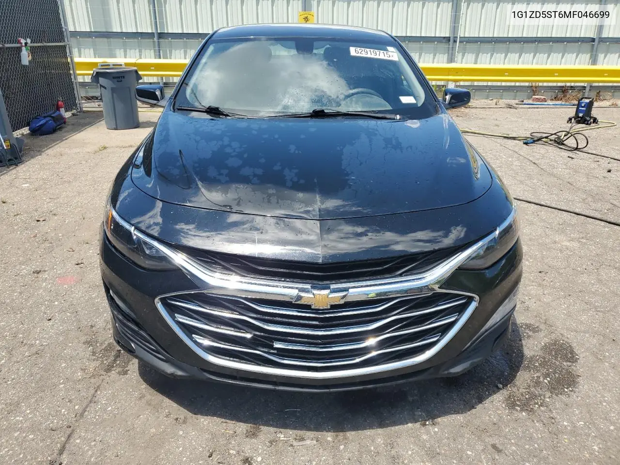 2021 Chevrolet Malibu Lt VIN: 1G1ZD5ST6MF046699 Lot: 62919715