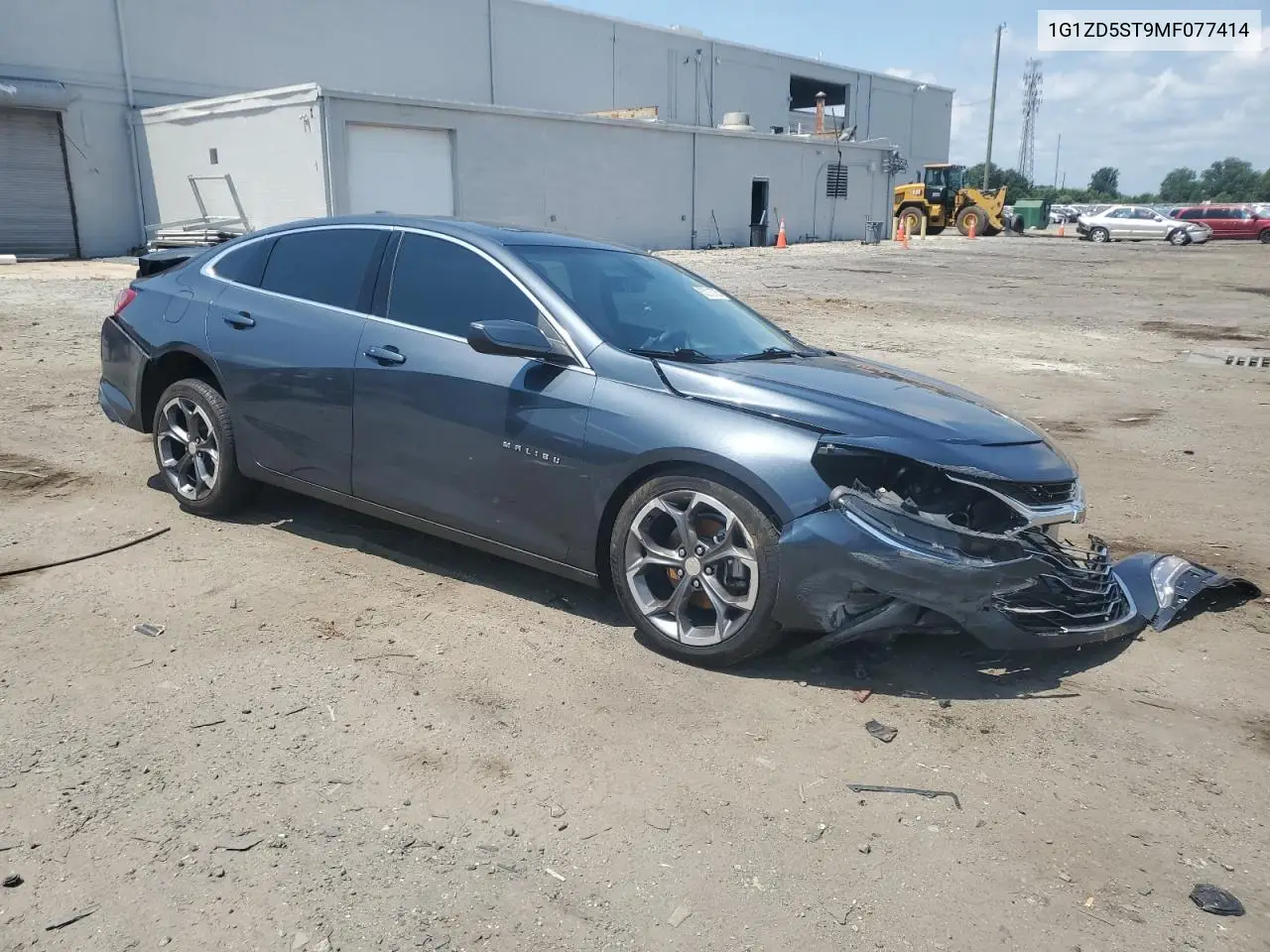 2021 Chevrolet Malibu Lt VIN: 1G1ZD5ST9MF077414 Lot: 63210785