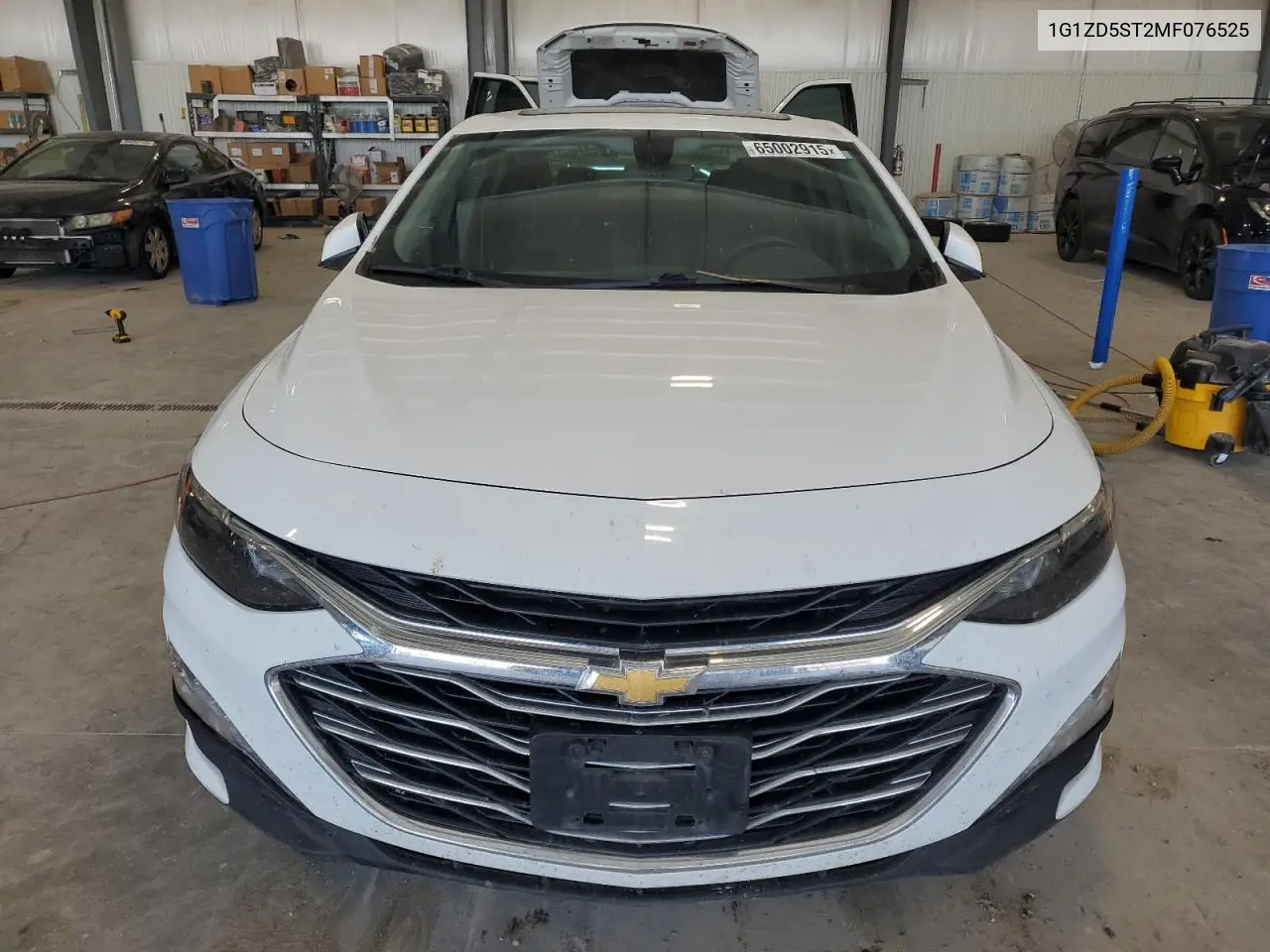 2021 Chevrolet Malibu Lt VIN: 1G1ZD5ST2MF076525 Lot: 65002915