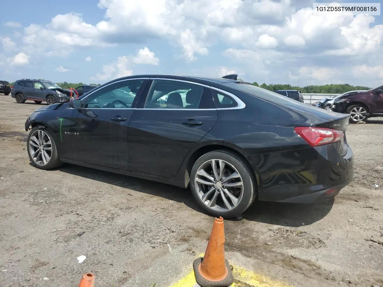 2021 Chevrolet Malibu Lt VIN: 1G1ZD5ST9MF008156 Lot: 66193605