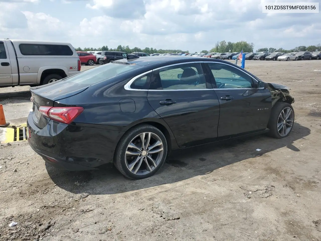 2021 Chevrolet Malibu Lt VIN: 1G1ZD5ST9MF008156 Lot: 66193605