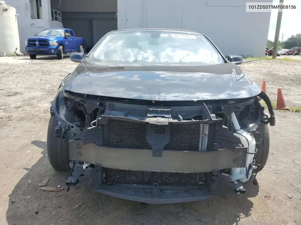 2021 Chevrolet Malibu Lt VIN: 1G1ZD5ST9MF008156 Lot: 66193605