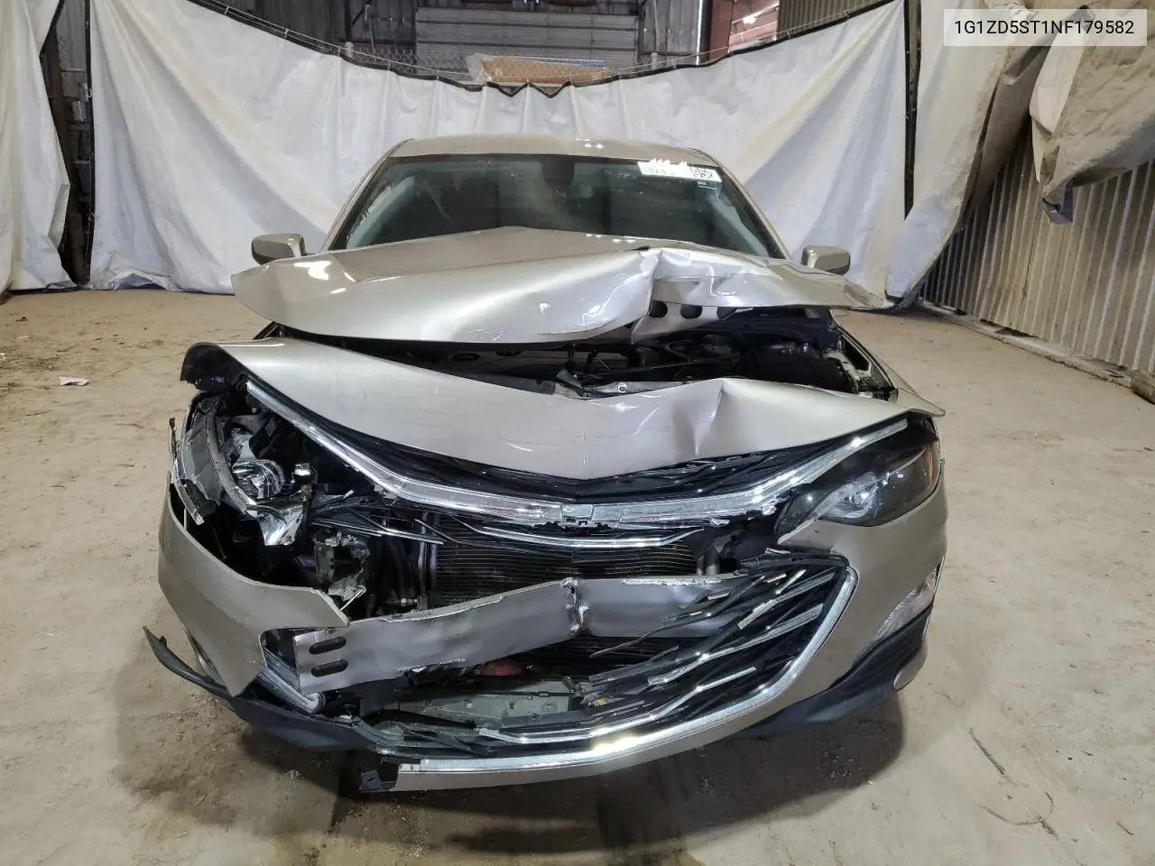 2022 Chevrolet Malibu Lt VIN: 1G1ZD5ST1NF179582 Lot: 52876395