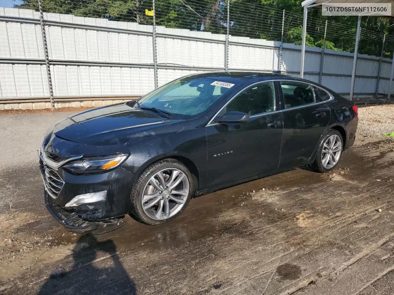 2022 Chevrolet Malibu Lt VIN: 1G1ZD5ST6NF112606 Lot: 54168385