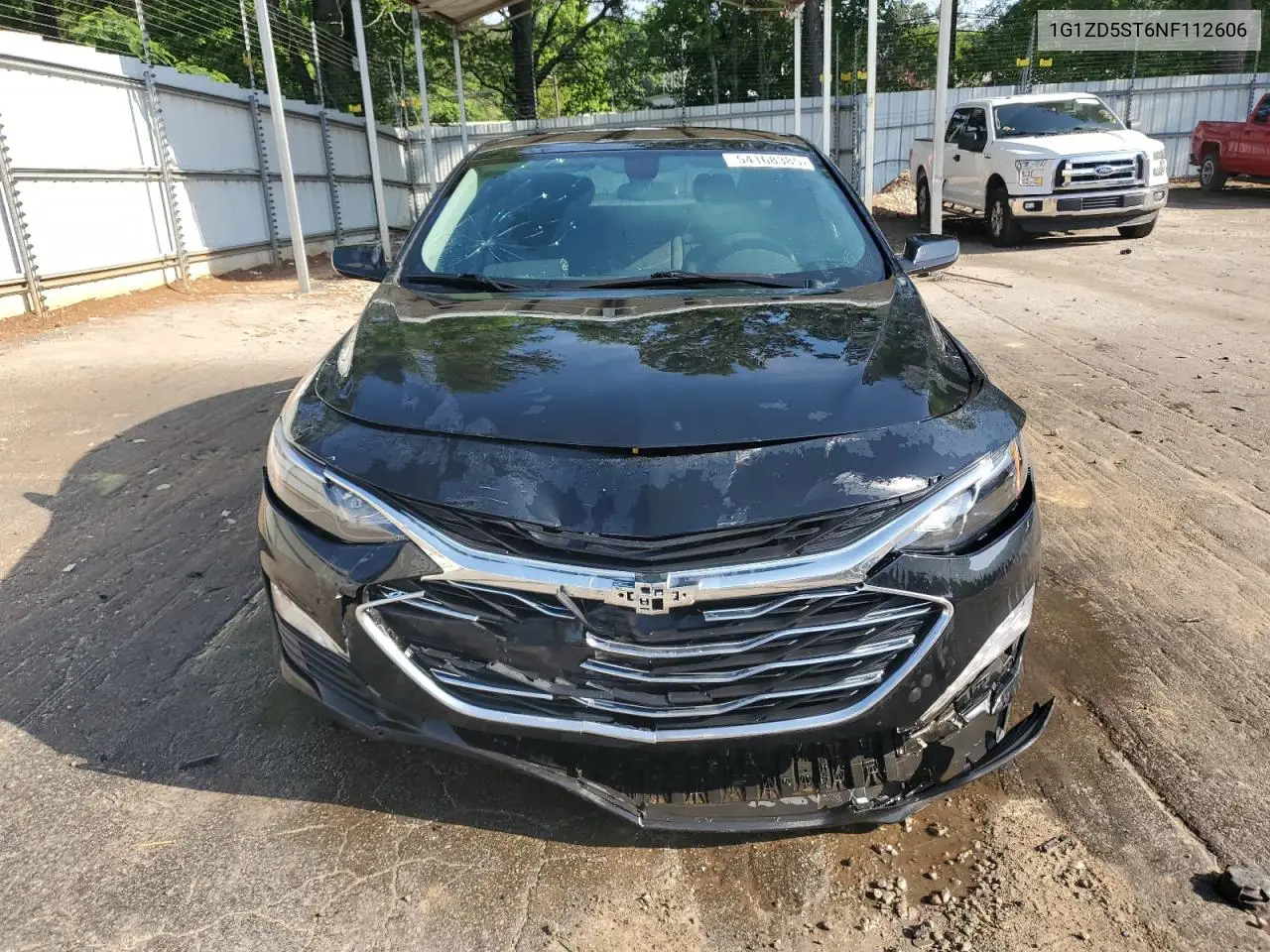 2022 Chevrolet Malibu Lt VIN: 1G1ZD5ST6NF112606 Lot: 54168385