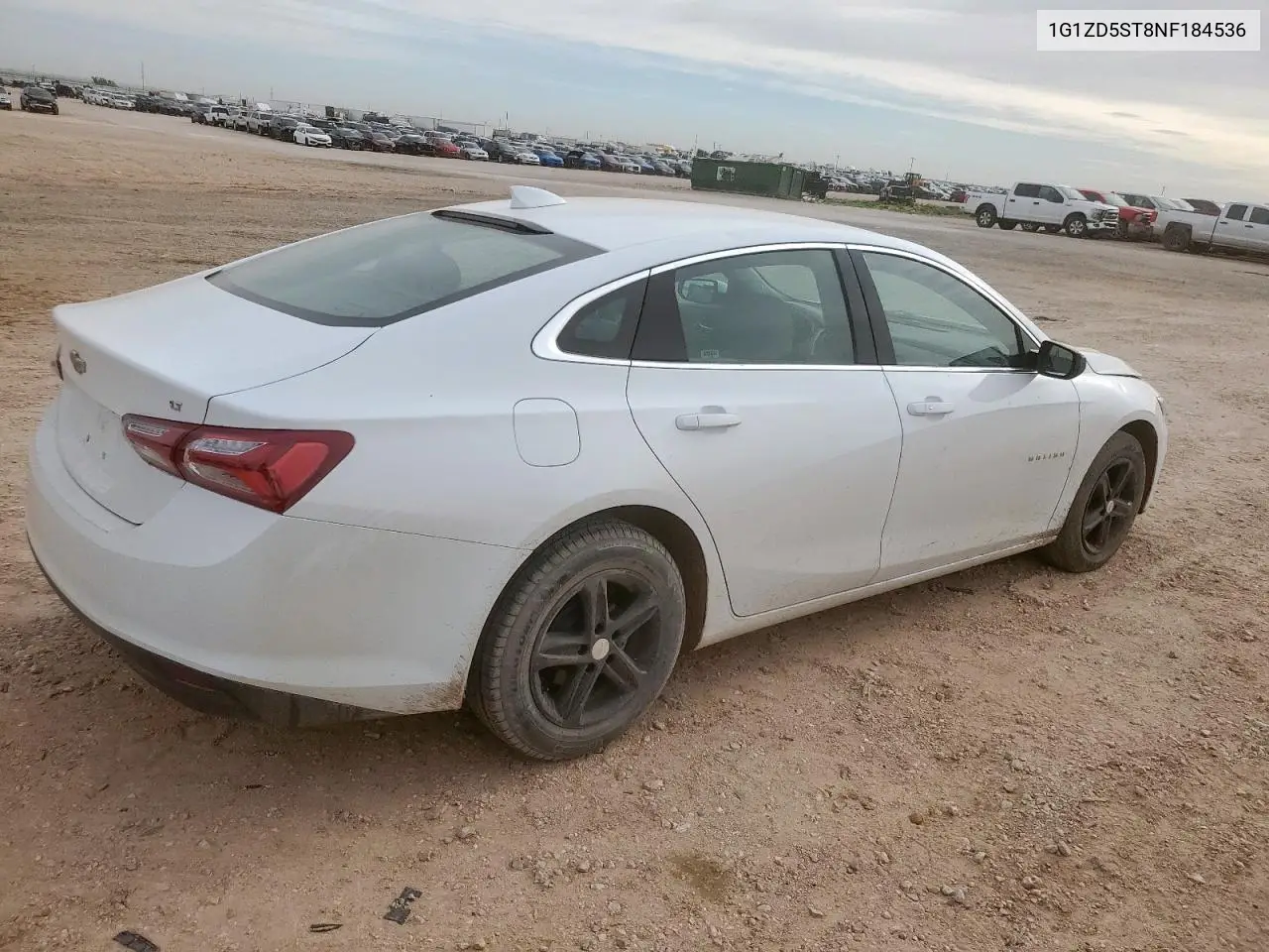 2022 Chevrolet Malibu Lt VIN: 1G1ZD5ST8NF184536 Lot: 55899105