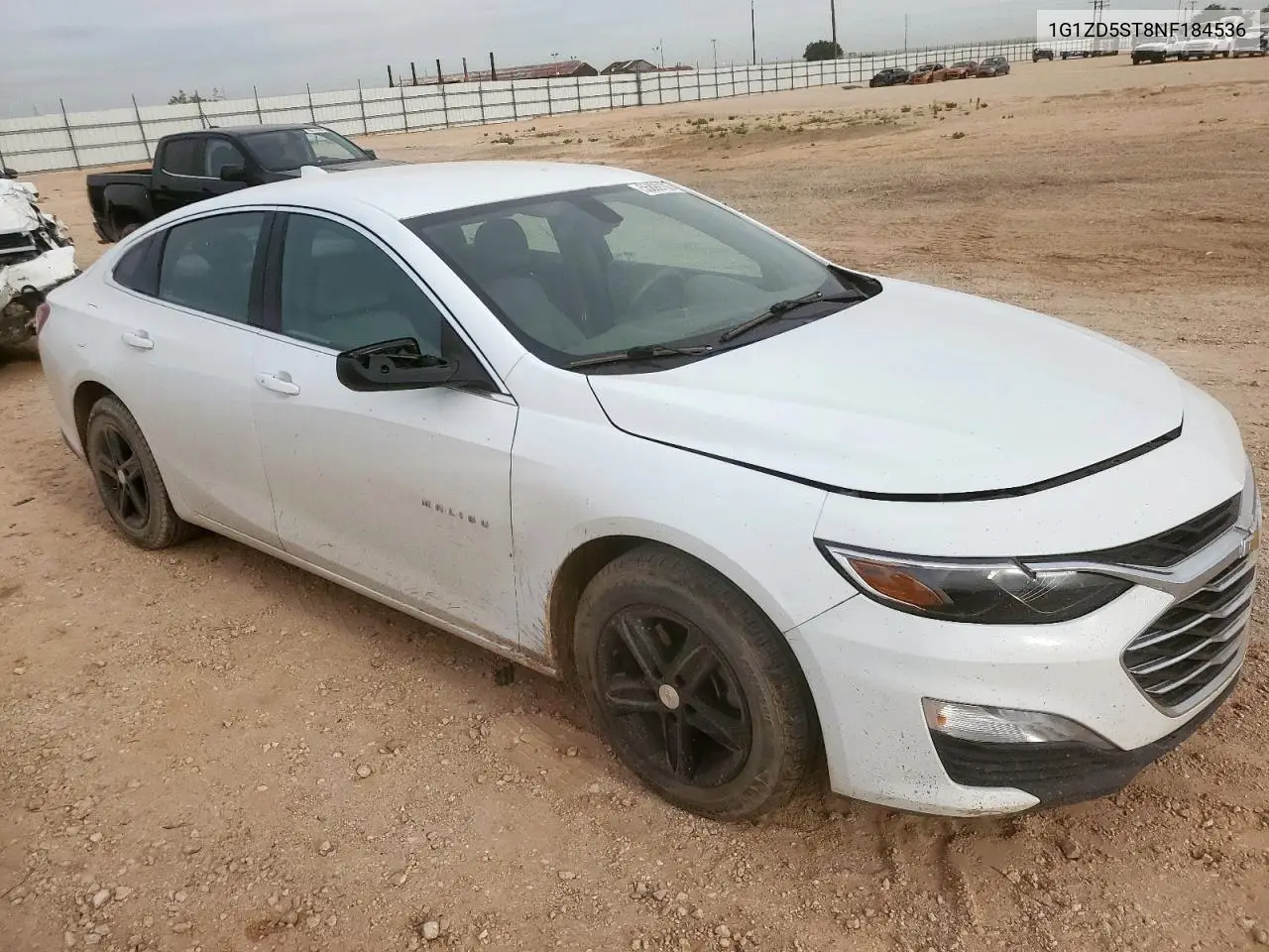 2022 Chevrolet Malibu Lt VIN: 1G1ZD5ST8NF184536 Lot: 55899105