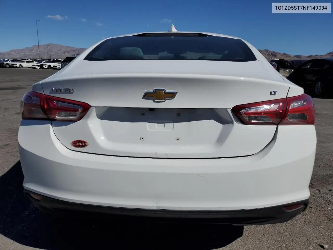 2022 Chevrolet Malibu Lt VIN: 1G1ZD5ST7NF149034 Lot: 56204515