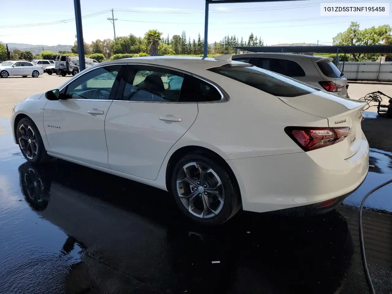 2022 Chevrolet Malibu Lt VIN: 1G1ZD5ST3NF195458 Lot: 56422225