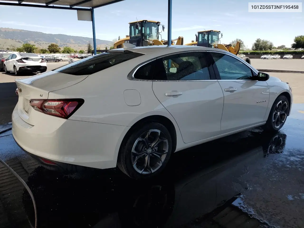 2022 Chevrolet Malibu Lt VIN: 1G1ZD5ST3NF195458 Lot: 56422225