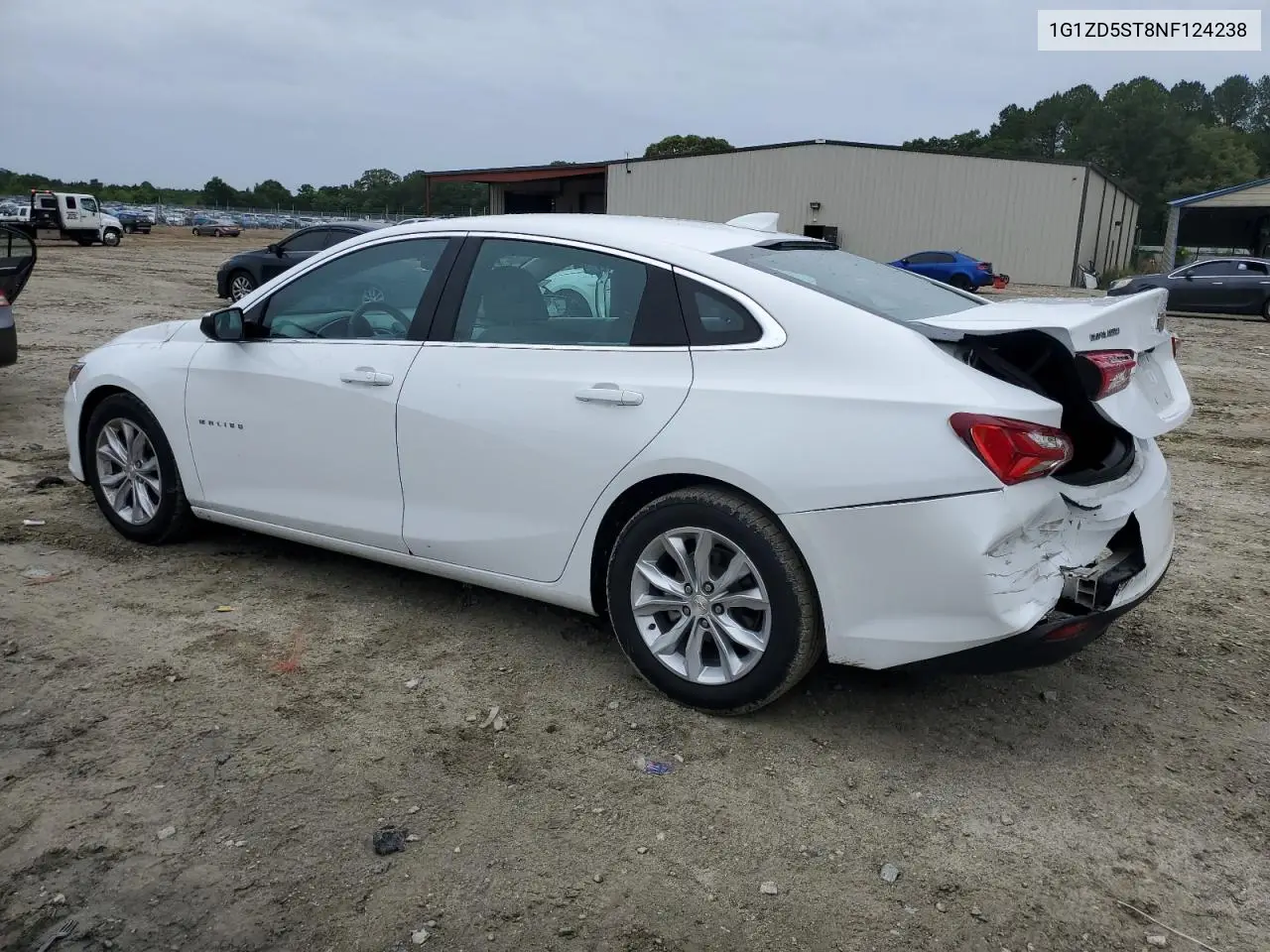 2022 Chevrolet Malibu Lt VIN: 1G1ZD5ST8NF124238 Lot: 56535715