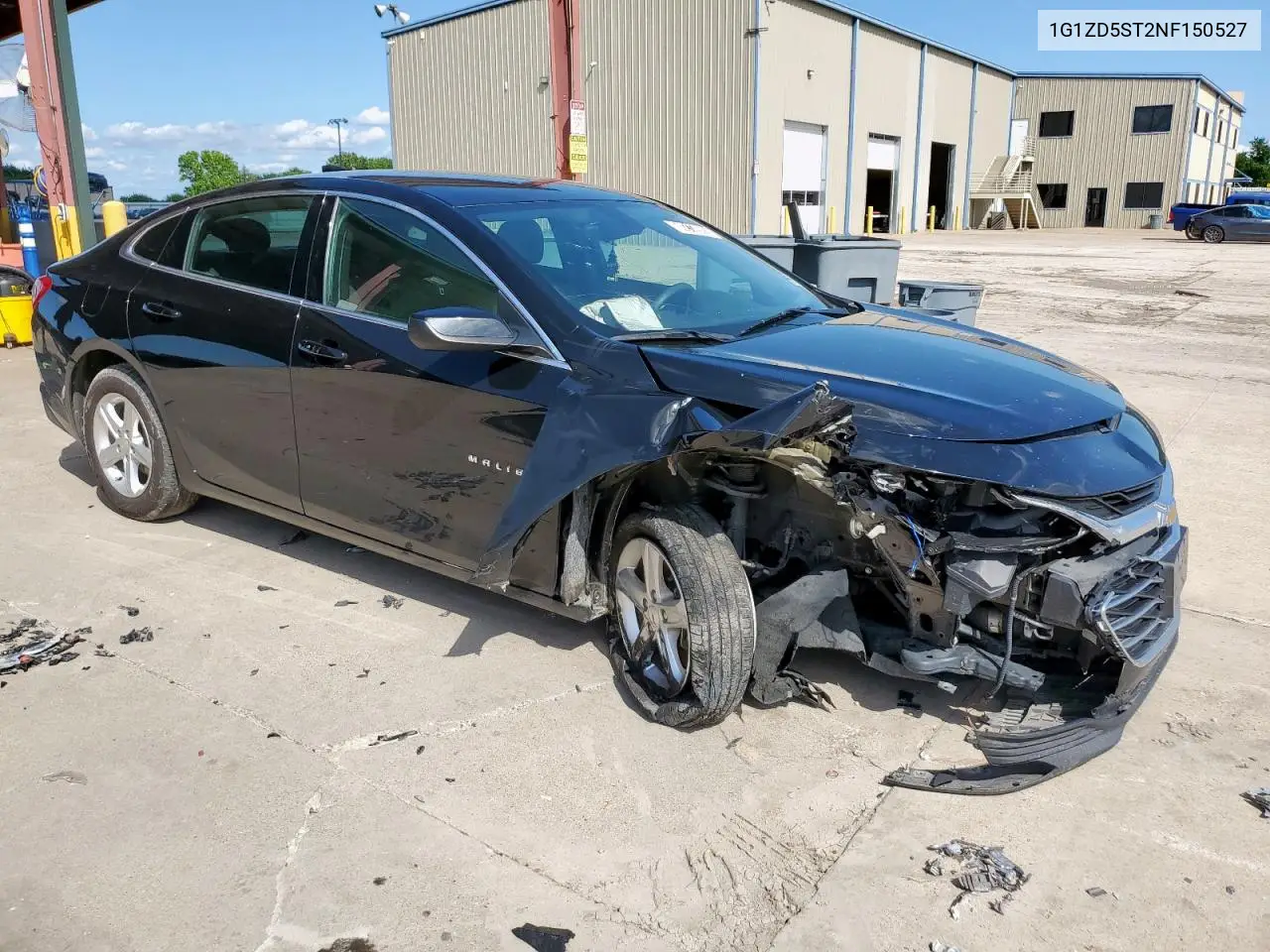 2022 Chevrolet Malibu Lt VIN: 1G1ZD5ST2NF150527 Lot: 60213965