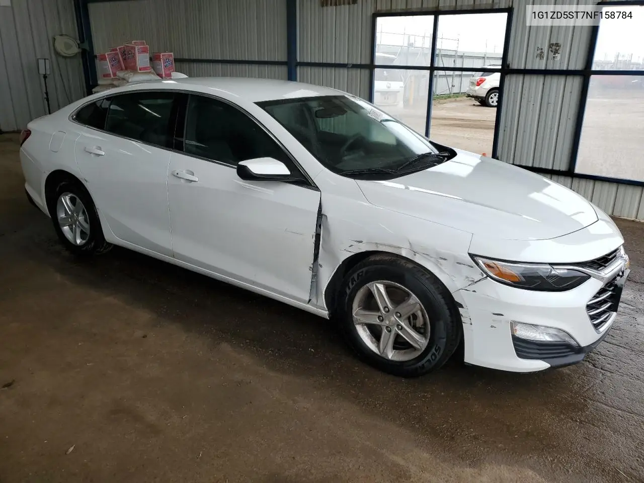 2022 Chevrolet Malibu Lt VIN: 1G1ZD5ST7NF158784 Lot: 61879785